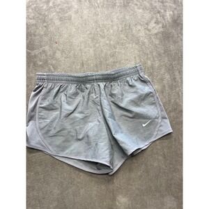 Nike Dri-FIT‎ Women's Running Shorts Size Medium Gray Athletic Performance